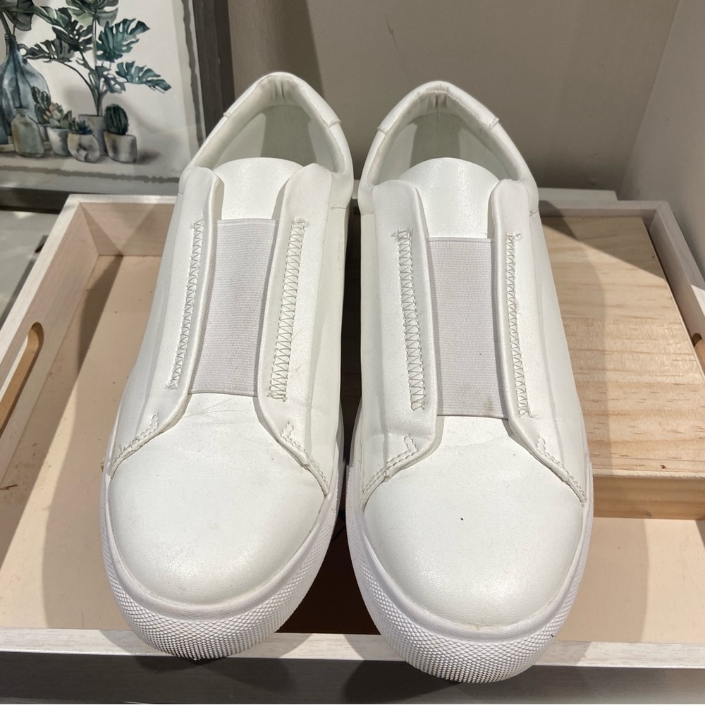 Weekenders White Slip-On Sneakers
